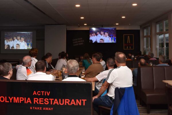 Public Viewing im Activ Olympia Restaurant