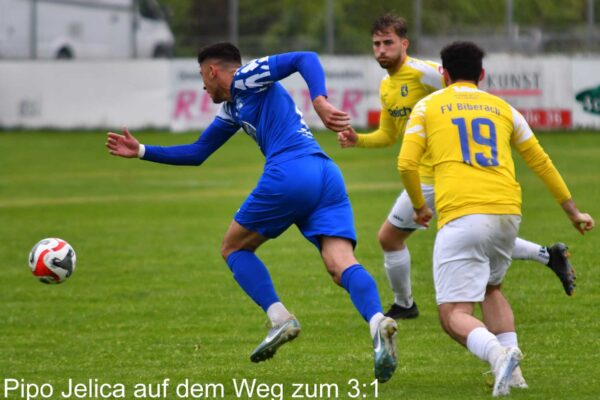 3:1 Derbysieg gegen den FV Biberach